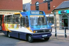 35mm Slide Stagecoach Mercedes