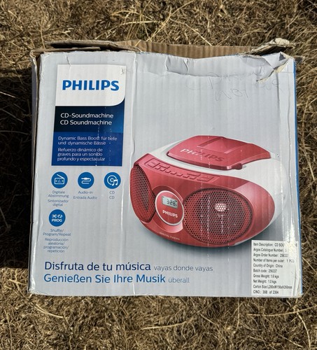 Red white philips az215r cd - red&white, az215r/05