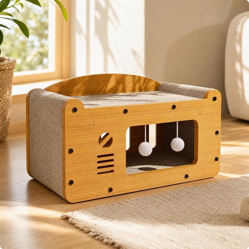 Pet furniture indoor cardboard - furniture,