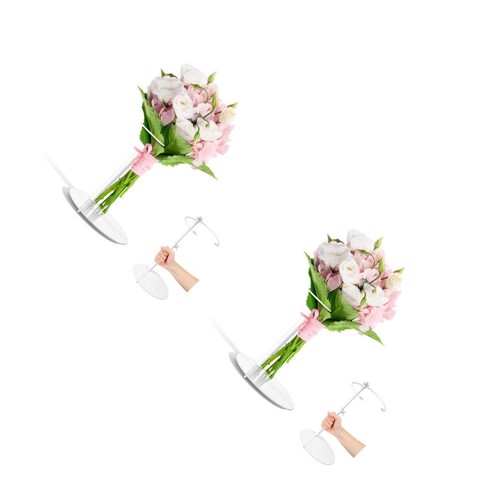 Iron desktop floral bouquet - iron,