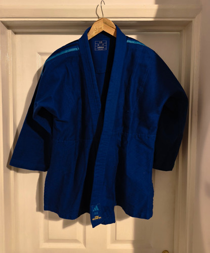Adidas blue club judo suit - club,