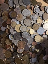 Unsorted World Coins Job Lot