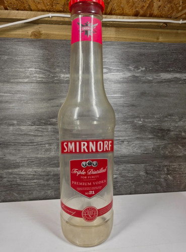 Giant smirnoff money bottle - giant,