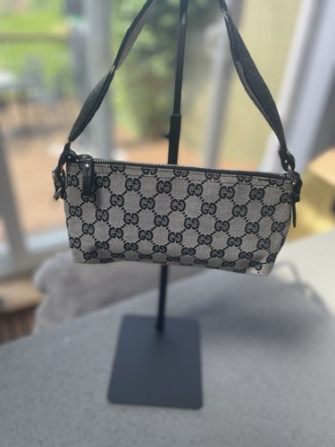 Gucci canvas shoulder bag - shoulder,