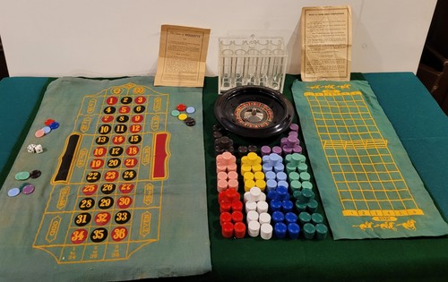 Roulette wheel table matt - roulette,