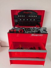 SNAP ON KIDS CUSTOM TOY ROLL CAB LTD EDITION IN CLASSIC RED WITH TOOLS 