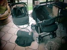 Silver Cross Linear Freeway buggy with extras