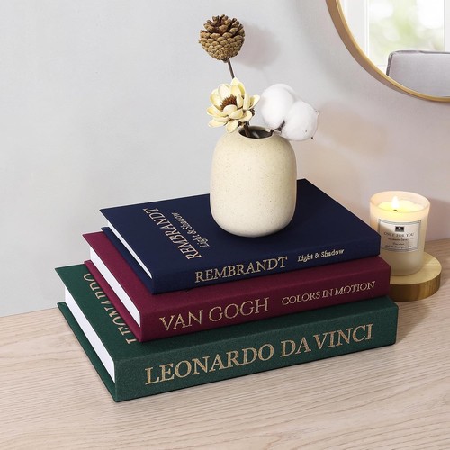 Set linen decorative faux - set,
