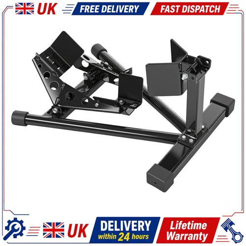 Motorcycle front wheel - front, chock