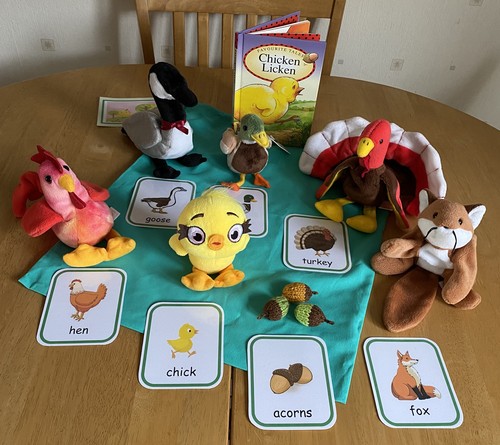Chicken licken story sack - licken,