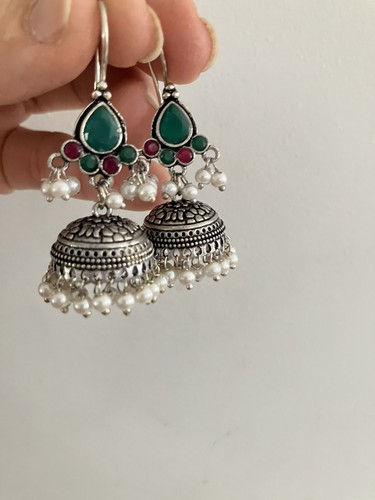 Jhumka jhumki silver - jhumki,