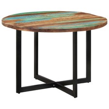Dining Table Multicolor Solid