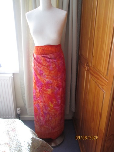Mexican sarong orange - mexican,