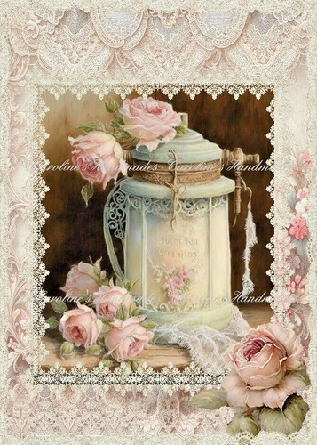 Vintage shabby chic - vintage, butter