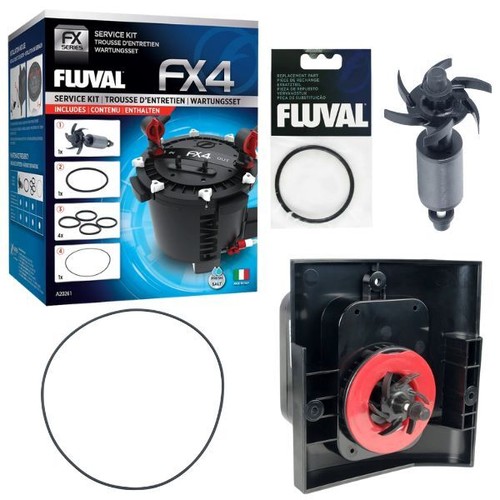 Fluval fx4 filter service kit - fluval,
