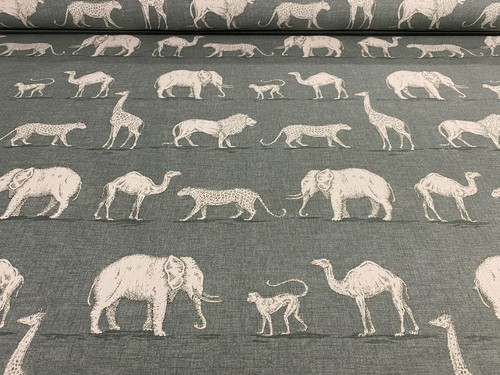 Marrocan safari animals fabric - marrocan,