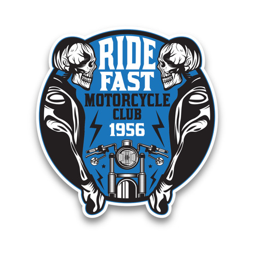 1956 ride fast motorcycle - fast, club