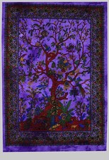  Purple Tree of Life Wall Art