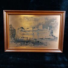 Copper Engraving Art Tynemouth