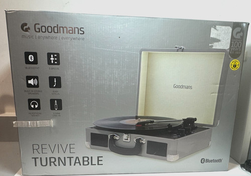 Goodmans revive turntable - -,