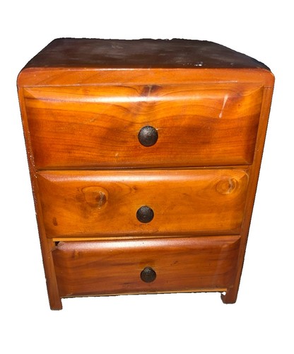 Vintage three drawer miniature - three,