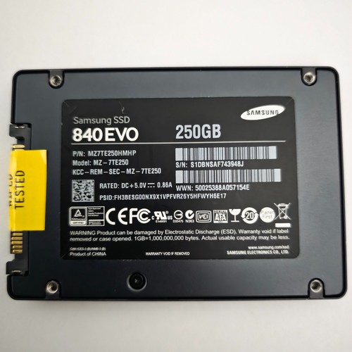 Samsung 840 evo - evo, 2.5"