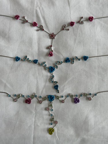 Y2k rose rhinestone - rose, curated