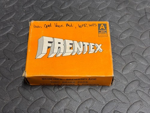 Frentex front brake pads - brake,
