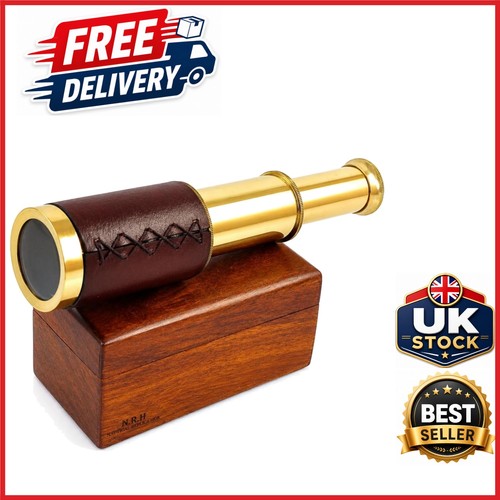 Nautical brass telescope - 6",
