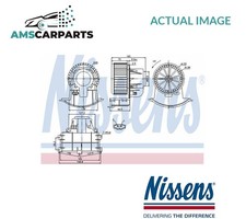 INTERIOR BLOWER FAN MOTOR LHD