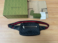 Gucci Sling Belt Bum Bag with Box Receipt Dust Bag