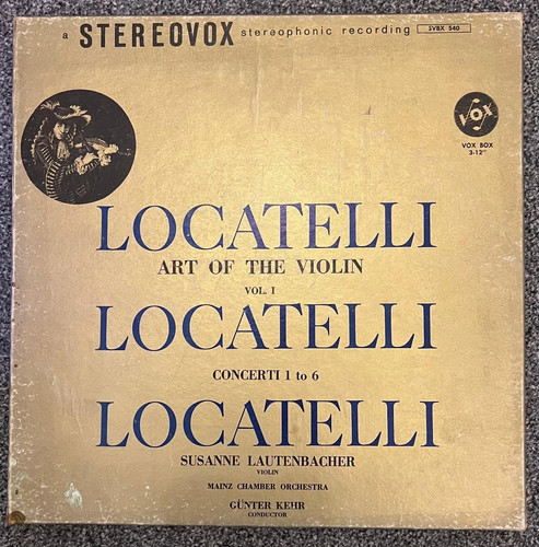 Locatelli arte del violino - locatelli,
