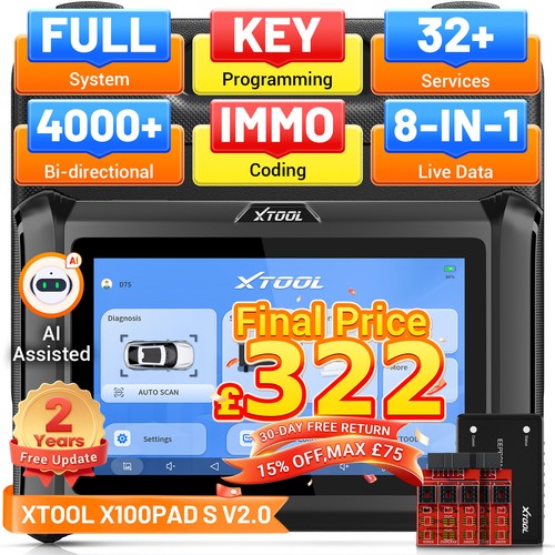 Xtool x100pads obd2 - xtool, v2.0