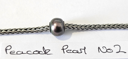 Genuine trollbeads peacock - trollbeads, 'peacock