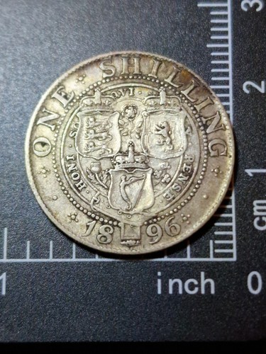 1896 victoria shilling - victoria,