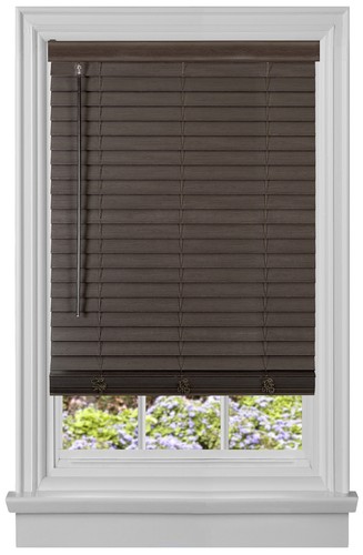 Cordless window blind - blind, faux