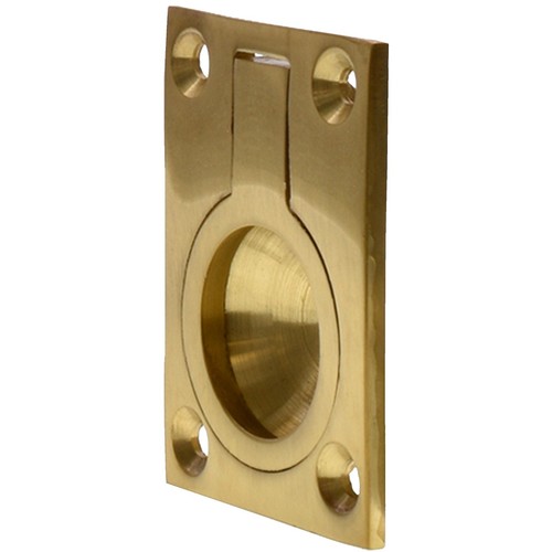 Solid brass ring pull door - ring,