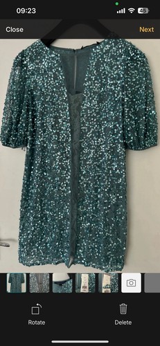 French connection sequin dress - french,