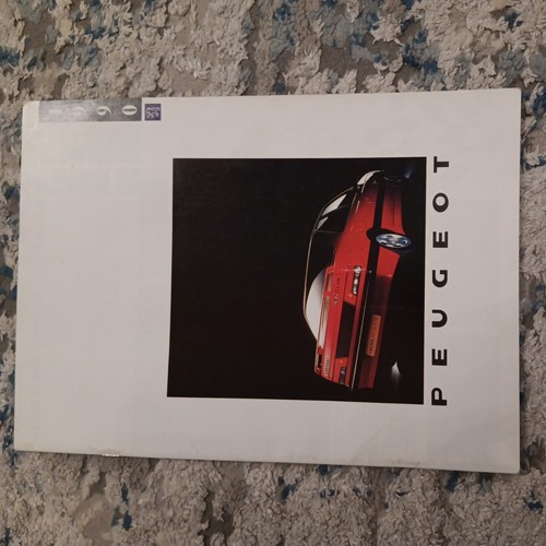 1990 peugeot car - 1990, page