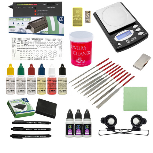 Gold silver testing kit - gold,