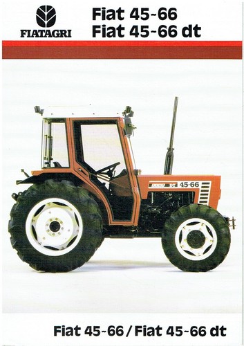 Fiat 45 66 dt tractor - 45-66,