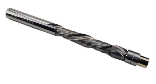 Spiral flush trim router bit - flush,