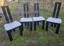 Set Of 4 Italian Designer High