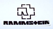 Rammstein Logo Cut Sticker
