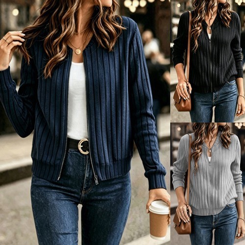 Ladies zip long sleeve - ladies,