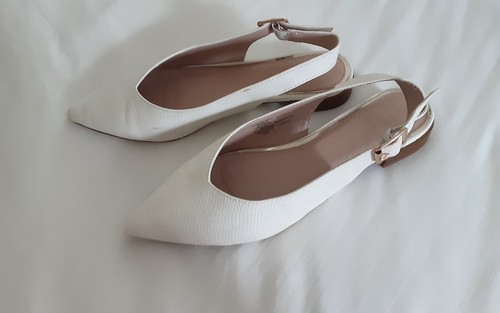 Carvela white slingback flat - carvela,