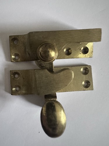 Victorian brass sash window - sash,