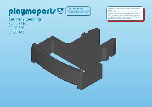 Playmobil train coupler - playmobil, /
