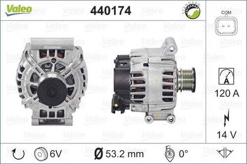 Valeo 440174 alternator for - valeo,