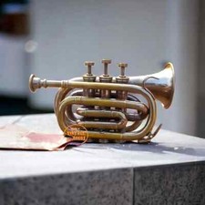 Nautical Brass Antique Trumpet